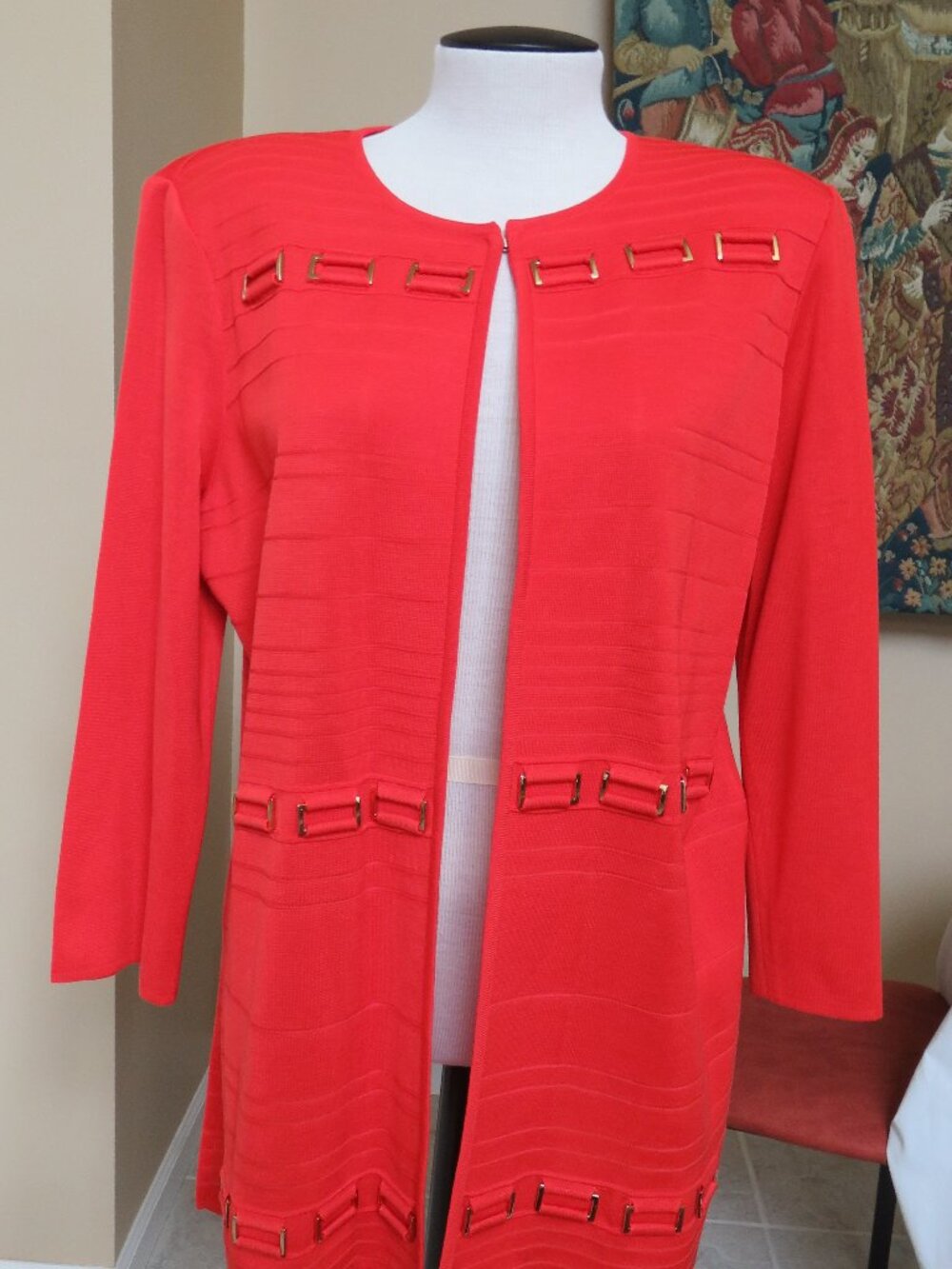 Ming Wang cardigan knitwear NWT L